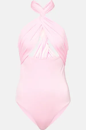 Giambattista Valli Cutout halterneck swimsuit