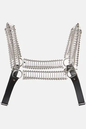 NOIR KEI NINOMIYA Faux leather harness
