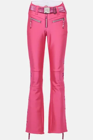 JET SET Tiby star-appliquÃ© flared ski pants