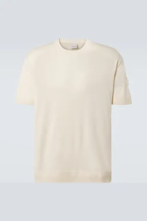 Moncler Silk and cotton T-shirt