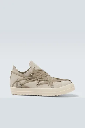 Rick Owens Megalace suede sneakers