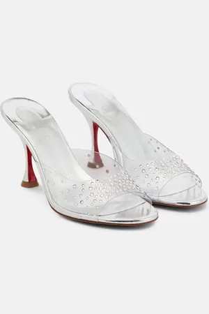 Christian Louboutin Degramule 85 embellished mules