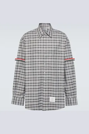 Thom Browne Checked cotton shirt