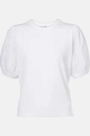 Frame The Lace cotton T-shirt