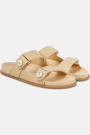 Jimmy Choo Fayence raffia sandals