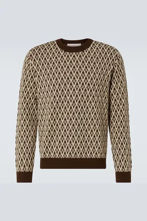 VALENTINO Toute La V virgin wool sweater