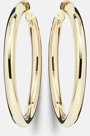 Jennifer Fisher Natasha 14kt -plated hoop earrings