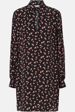 Chloé ChloÃ© Floral silk chiffon minidress