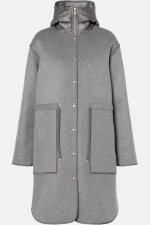 Moncler Bonrepos wool and cashmere coat