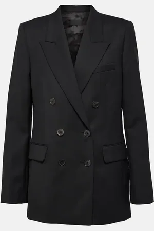 NILI LOTAN Valerie wool twill blazer