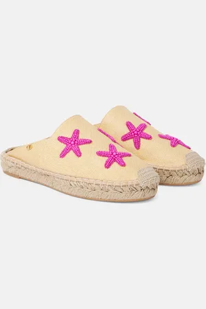 VALENTINO GARAVANI Starfish beaded espadrilles