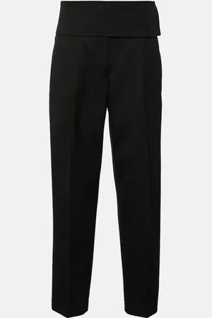 Jil Sander High-rise wool wide-leg pants
