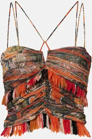 Isabel Marant Darlene printed top