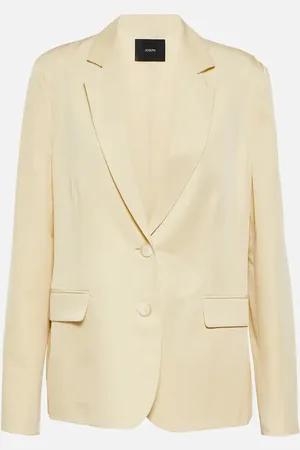 Joseph Belmore silk and cotton blazer