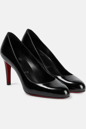 Christian Louboutin Pumppie 85 patent leather pumps