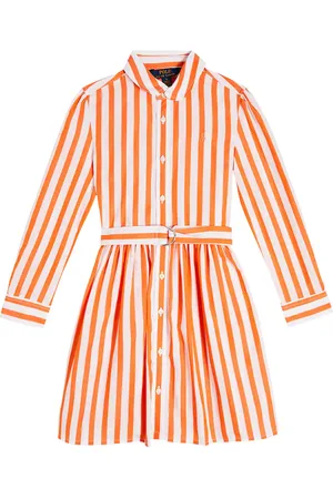 Ralph Lauren Striped cotton poplin shirt dress