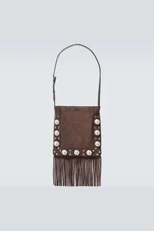 VALENTINO GARAVANI NellcÃ´te studded suede shoulder bag