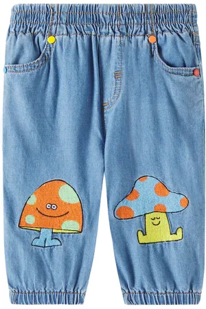 Stella McCartney Baby embroidered jeans