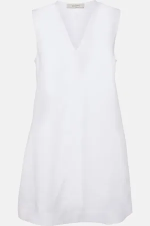 ASCENO Derya linen minidress