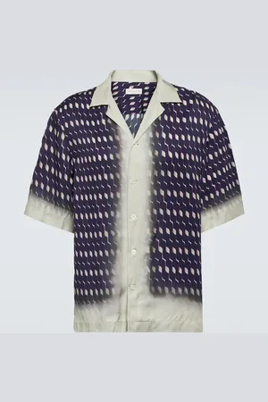 DRIES VAN NOTEN Printed bowling shirt