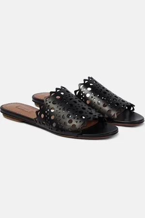 Alaïa AlaÃ¯a Leather sandals