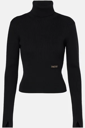 Patou Logo turtleneck sweater