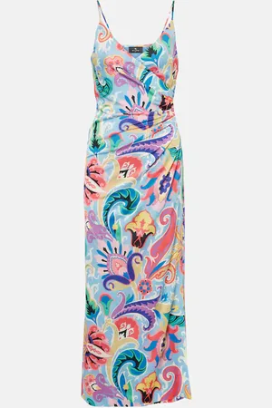 Etro Printed midi dress