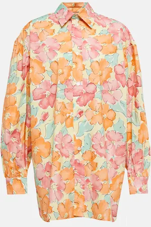 Plan C Floral cotton shirt