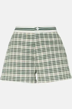 The Upside Grove Tommy cotton-blend shorts
