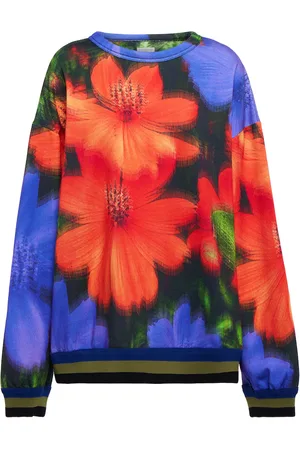 DRIES VAN NOTEN Printed cotton sweatshirt