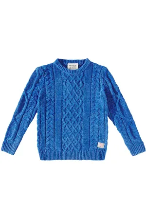Scotch&Soda Cable-knit chenille sweater