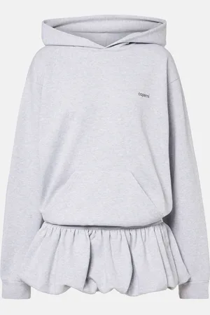 COPERNI Basque logo cotton-blend jersey minidress