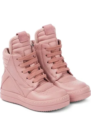 Rick Owens Baby Geo leather sneakers