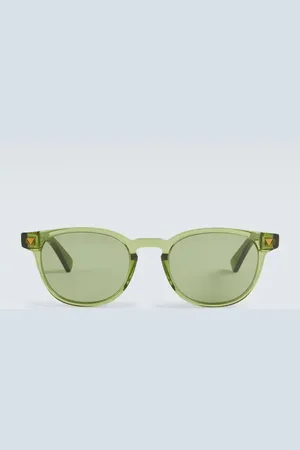 Bottega Veneta Panthos round sunglasses