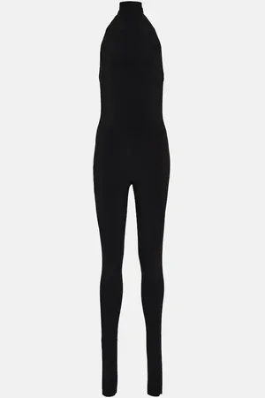 Norma Kamali Halterneck stirrup catsuit