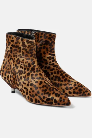Isabel Marant Eana leopard-print suede ankle boots