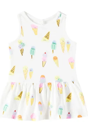 Stella McCartney Baby printed cotton jersey dress
