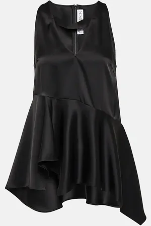 J.W.Anderson Asymmetric satin top