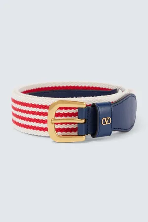 VALENTINO GARAVANI Striped belt