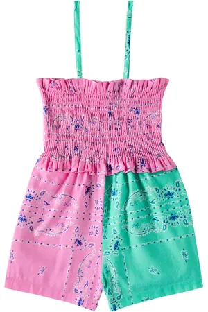 The New Society Mileto bandana cotton romper