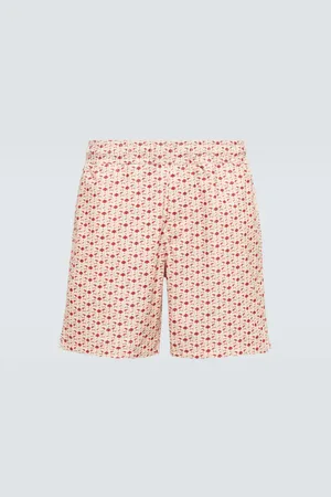 Orlebar Brown Louis printed corduroy shorts