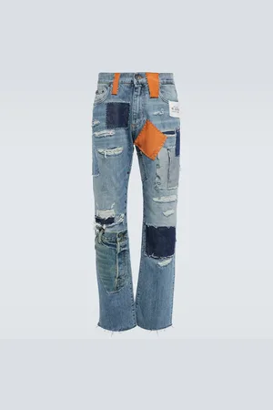 Dolce & Gabbana Patchwork straight jeans
