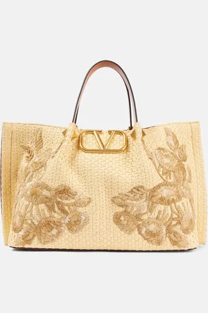 VALENTINO GARAVANI VLogo Medium floral shoulder bag