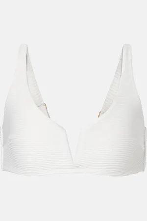 Heidi Klein Ribbed-knit bikini top