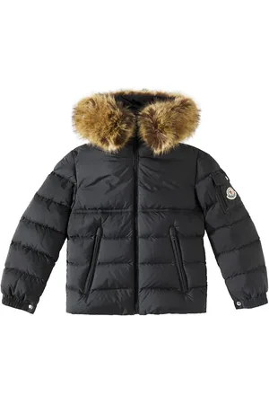 Moncler Faux fur-trimmed down jacket
