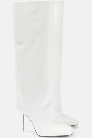 The Attico Sienna leather knee-high boots