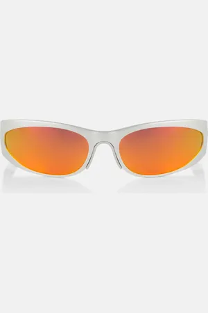 Balenciaga Reverse Xpander oval sunglasses