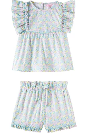 La Coqueta Oria floral cotton pajamas