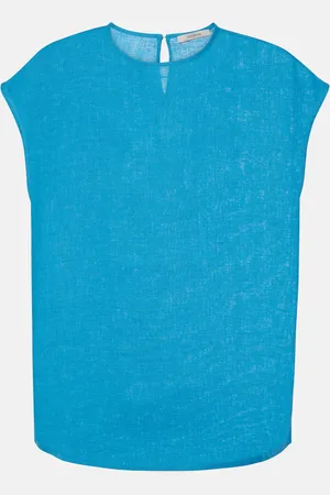 ASCENO Dasha linen top