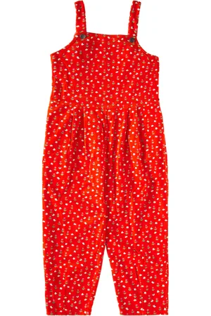 Stella McCartney Printed cotton overalls